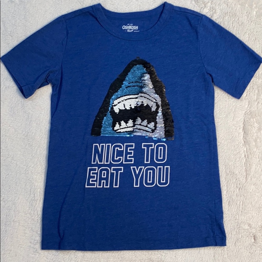 NWOT Flippy Sequin Tee - Size Youth 10/12